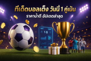 ทีเด็ดบอลเต็ง วันนี้