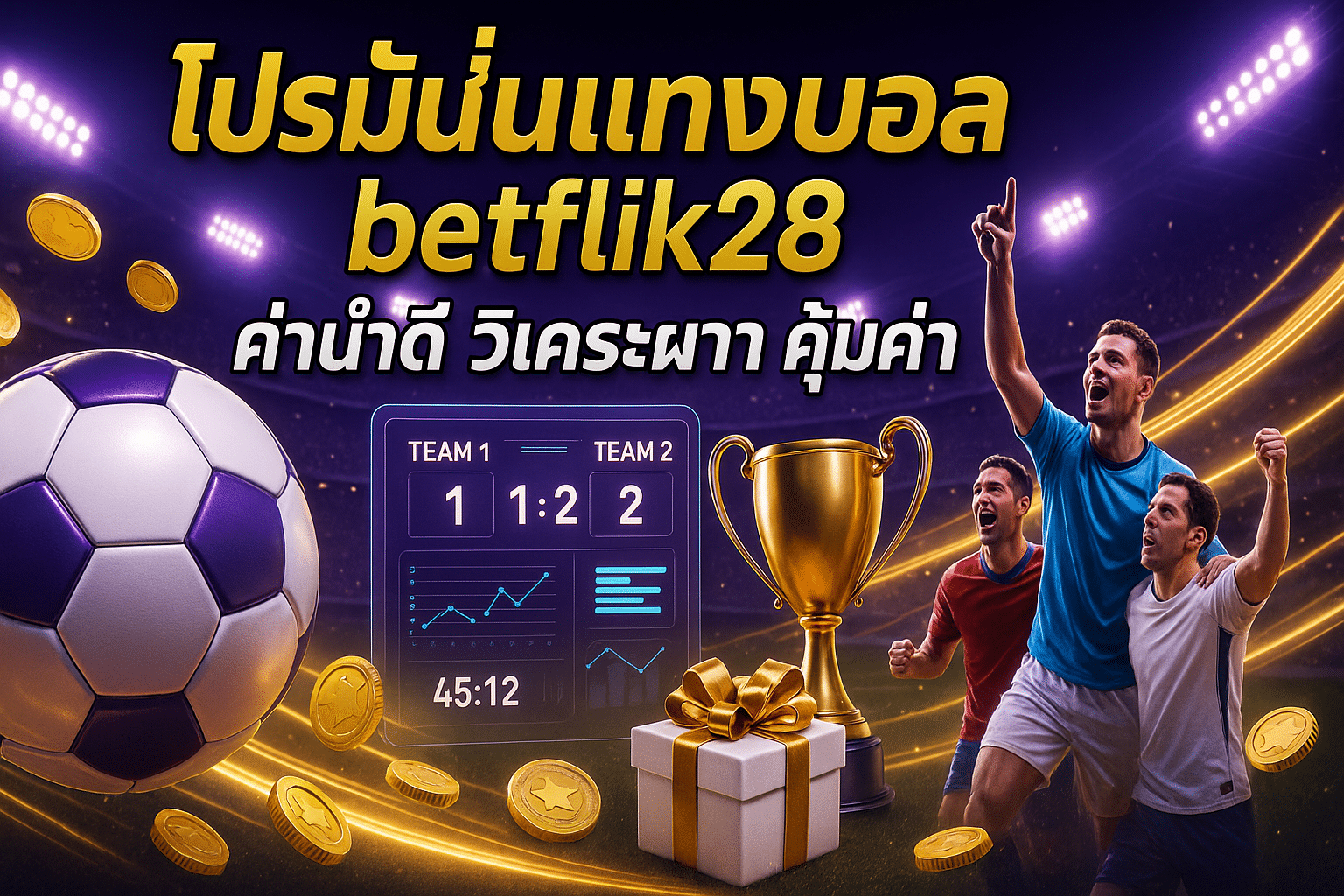 โปรโมชั่นแทงบอล betflik28