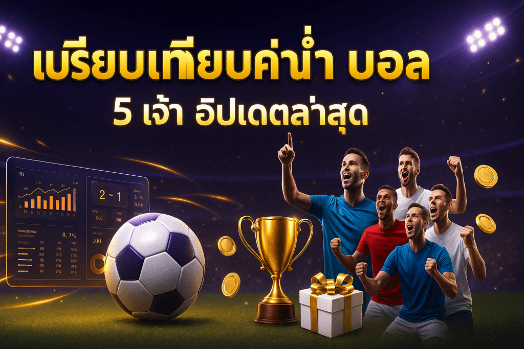 เปรียบเทียบค่าน้ำ บอล