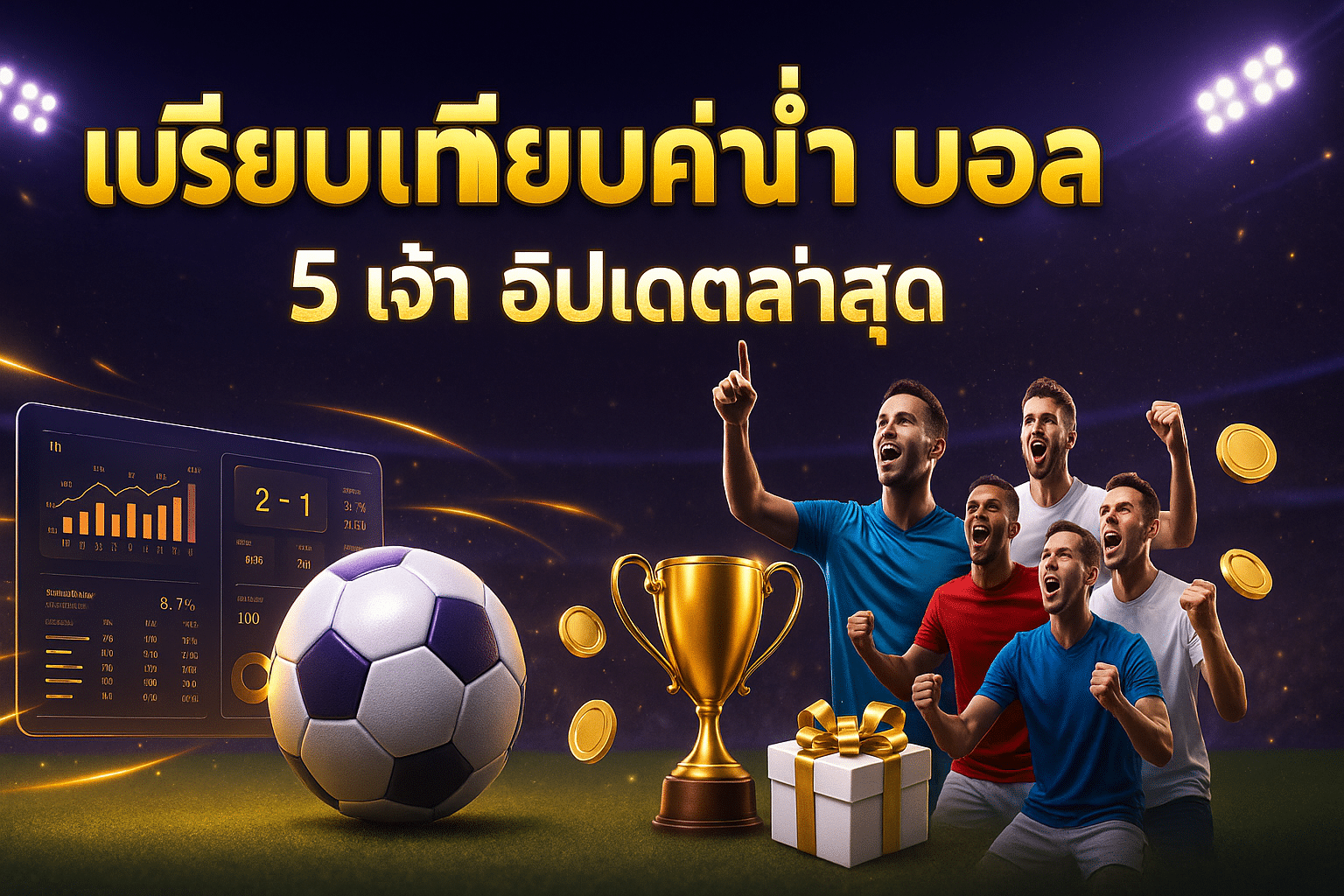 เปรียบเทียบค่าน้ำ บอล