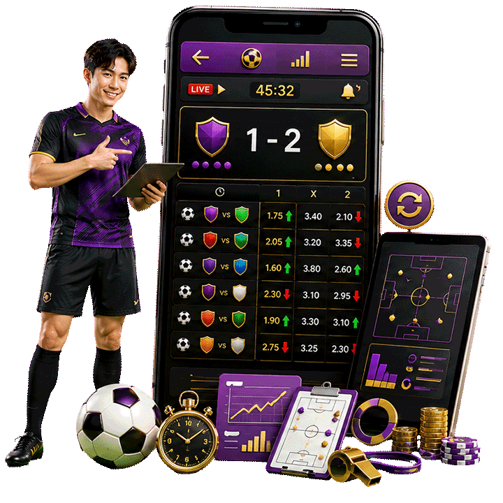 ตารางบอลวันนี้ แบบเรียลไทม์พร้อมค่าน้ำอัปเดตทุกวินาที